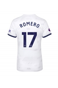 Fotbalové Dres Tottenham Hotspur Cristian Romero #17 Dámské Domácí Oblečení 2023-24 Krátký Rukáv